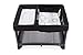 4moms breeze Bassinet Sheets, For Baby Bassinets and Furniture, Waterproof, Machine Washable, Soft, Plush Fabric, Silver/White, 1 Count (Pack of 1)