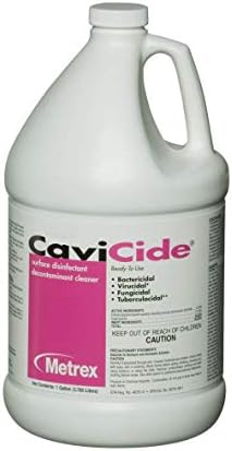 Cavicide Cold Sterilization Disinfectant Tattoo Gallon