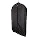 HANGERWORLD Black 44inch Breathable Nylon Multiple Garment Coat Clothes Carry Cover Protector Bags 6inch Gusset