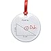Find X Funny Math Ceramic Christmas Tree Ornament