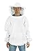VIVO Professional White Extra Large Beekeeping Suit, Jacket, Pull Over, Smock with Veil (BEE-V105XL) primary