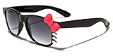 Hello Kitty Bow Women's Fashion Glasses with Bow and Whiskers
