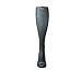 HOCSOCX WOMEN'S/GIRL'S SOLID COLOR SHIN GUARD LINER SOCKS (Women's, Charcoal)