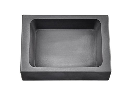 1 Kilo (KG) 32.15 oz Troy Ounce Rectangle Gold Graphite Ingot Mold For Melting Casting Refining Scrap Jewelry