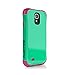 Ballistic Aspira Case for Samsung Galaxy S4 - Retail Packaging - Mint Green/Strawberry Pink