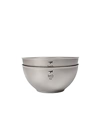 Keith Ti5351 Titanium   Cuenco de doble pared (2 u