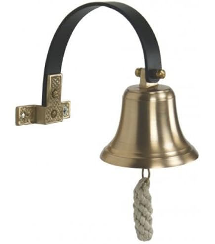 BokWin Brass Shopkeeper's Bell – 1.6" Antique Door Bell For Stores, Restaurants & Homes
