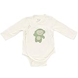 Silkberry Baby Baby-girls Bamboo Kimono Bodysuit