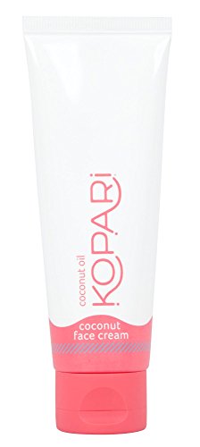 Kopari Coconut Face Cream - Lightweight Face Lotion and Daily Face Moisturizer Rich in High Concentrations of Vitamins, Minerals and Antioxidants With 100% Organic Coconut Oil, Non GMO 2.5 Oz