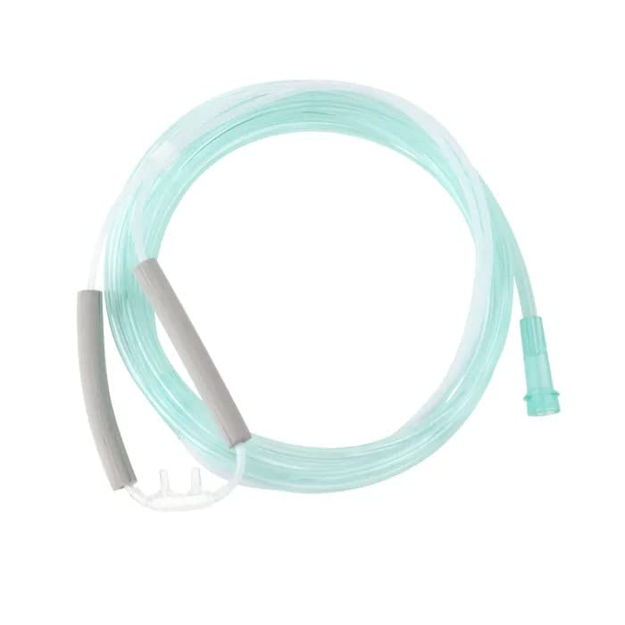 Dynarex 33150 Nasal Oxygen Cannula, Cushion Tip with Ultra Soft Ear Foam, Pedia…