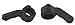 RPM Inline Steering Blocks for The Blitz, Black