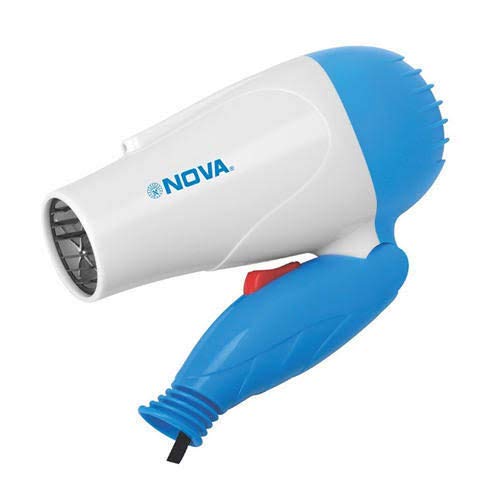 F.B.Accessories Nova Professional Folding Hair Dryer with 2 Speed Control 1000W