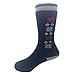 Yzjcafriz Boys' Soft Stars and Snow Stocking Youth Pattern Knee High Cotton Socks 8 Pairs
