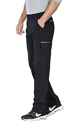 Nonwe Men's Quick Dry Hiking Jogger Pants Black