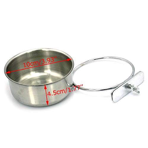 6 Mrlipet+Stainless+Parakeet+Cockatiels+Lovebird