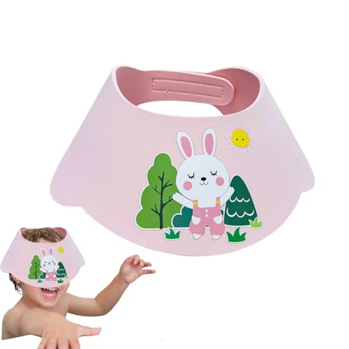 Toddler Hair Washing Shield - Kids Hair Washing Shield - Adjustable Head Cover Eye Ear Protector No Tears Waterproof for Shampoo Elderly Safety Pet Salon Rinsing Hospital Travel Bathroom