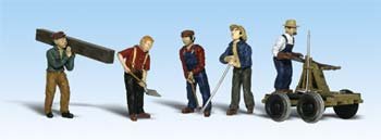 WOODLAND SCENICS A2177 Rail Workers N WOOU2177