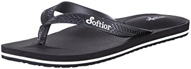 Softior Womens Arch Support Cushioned Foam Footbed Flip-Flop Beach Shoe Slipper Thong
