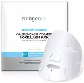 Neogence HYALURONIC ACID HYDRATING Bio-Cellulose Mask 5pcs - worldwide shipping