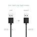 Aukey 6.6ft / 2m Premium Micro USB Cable Quick Charge Cable Hi-speed USB 2.0 A Male to Micro B Sync & Charging Cable for Samsung, Android Smartphones, MP3 Players (CB-D9 Black)