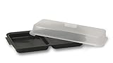 RONCO SHOWTIME ROTISSERIE DUAL STEAMING/HEATING NON STICK TRAY AND GRATE COVER