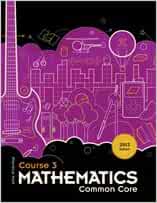 Amazon Com Prentice Hall Mathematics Course 3 Common Core 2013 Edtion 9781256737223 Unknown Books