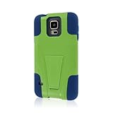 Empire MPERO IMPACT X Series Kickstand Case for Samsung Galaxy S5/GS5 - Retail Packaging - Blue/Green
