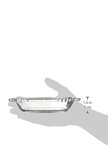 Anchor Hocking 79033 Oven Basics Mini Pie Plate, Oven, Glass, 6-Inch, Single 91814