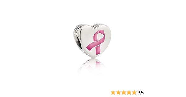 PANDORA Hope Ribbon Charm: Clothing 
