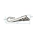 MeShow Men's 2.1 Inches Metal Fishing Hook Tie Clip Bar with Gift Bag