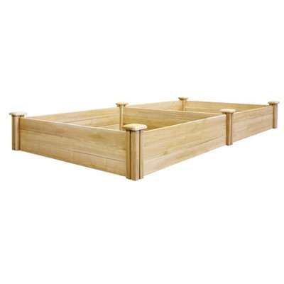 Rectangular Raised Garden Size: 10.5″ H x 96″ W x 48″ D