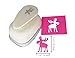 Bira 3 inch Moose 2 Lever Craft Punch, Christmas Punch, for Paper Crafting Scrapbooking Cards Arts DIY Projects