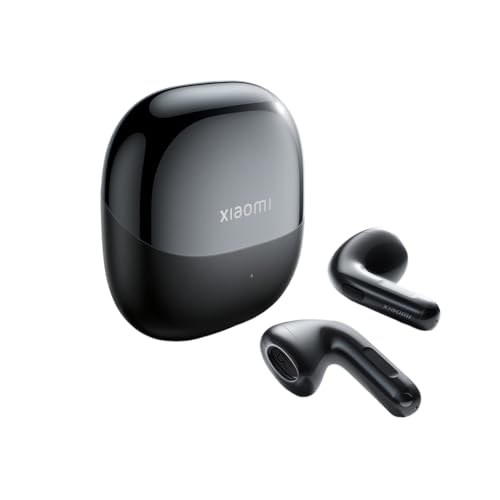 Buds 6, Auricolari True Wireless, Cancellazione del Rumore con 3 Microfoni, Harman AudioEFX, Circuito Magnetico Triplo, 35 Ore di Riproduzione, Tramite App, IP54, Nero
