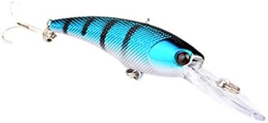 Xturfuo Freshwater Fishing Lures Kit Fishing Tackle Box with Tackle Included Lures Fishing Saltwater Bait Grasshopper Lures for Bass Trout Bass Salmon