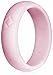 Kauai Silicone Wedding Rings - Leading Brand, from the Latest Artist Design Innovations to Leading-Edge Comfort: Pro-Athletic Ring and Elegance Collection for Women, Misty Pink, 7