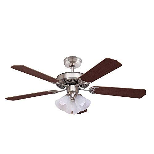 Emerson CF701BS Builder Unipack Indoor Ceiling Fan, 52Inch Blade Span