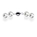 D'AMA Single Strand Freshwater Cultured Pearl Necklace White 6.5-7 MM AAA Quality