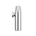 LiNKFOR Metal Snuff Bullet Aluminium Snuff Dispenser Snorter Snuffer Tube Bullet Rocket Powder Silver