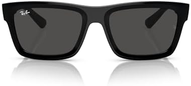 Amazon.com: Ray-Ban A$AP Rocky RB0840S Mega Wayfarer Blacked Out