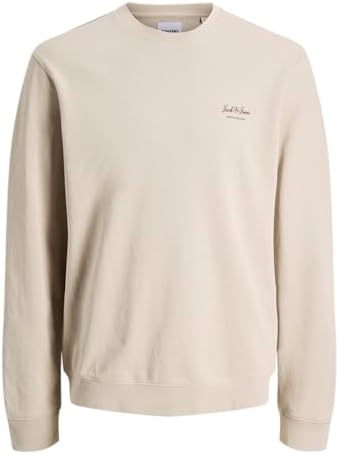 Jjearchive Gráfico Sweat Gola Redonda Noos, Moonbeam, XS Men, Moonbeam, XS