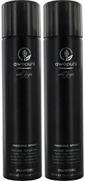 Paul Mitchell Awapuhi Wild Ginger Finishing Spray 10 Ounce (Set of 2) Softness and Shine, Color Safe, Organic