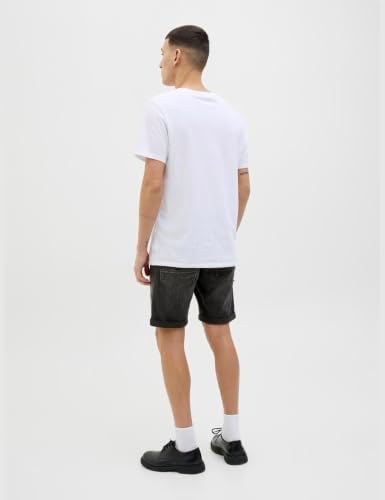 Calções masculinos, ganga preta/mochila: Am 317, L