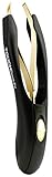 TOUCHBeauty Mini Eyebrow Tweezers with LED Light, Professional Automatic Retractable Stainless Slant Tip for Precision Facial Hair Removal