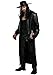 Mens WWE The Undertaker Halloween Cosplay Costume Outfit | Licensed Overcoat, Tank, Pants, Hat, and Pair of Gloves Large