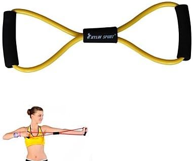 KYLIN SPORT™ Yellow Resistance Band Tube Fitness Muscle ...