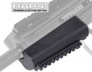 Bottom Grip with Rail for Tippmann A-5 - paintball grip