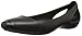 Crocs Women's Sienna Flats Ballet, Black, Numeric_7