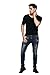 Odoland Men's Body Shaper Slimming Shirt Tummy Vest Thermal Compression Base Layer Slim Muscle Short Sleeve Shapewear, Black M