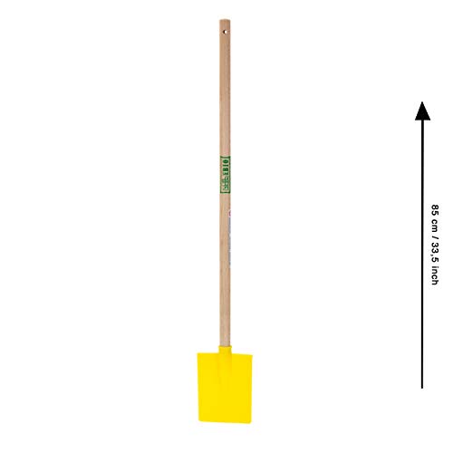 Theo Klein 7628 KLEIN goes Bio Gartengerät Spaten | Robuster Spaten aus Biokunststoff | Praktische Öse zum Aufhängen | Maße: 85 cm x 12 cm x 3 cm | Spielzeug für Kinder ab 3 Jahren – Bild 5