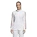 adidas Women's Alphaskin Tiro Training Jacket, White/Nude Pearl Essence, Medium